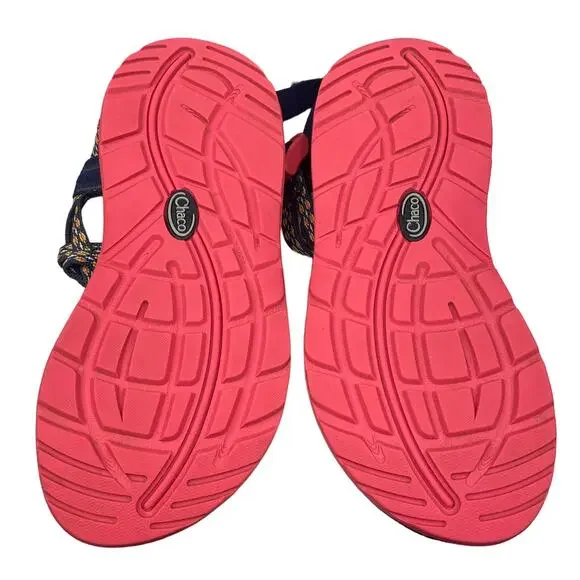 Chaco Women's ZX2 Classic Black Yellow Hiking Trail Sandal Size US 7 - Picture 8 of 11